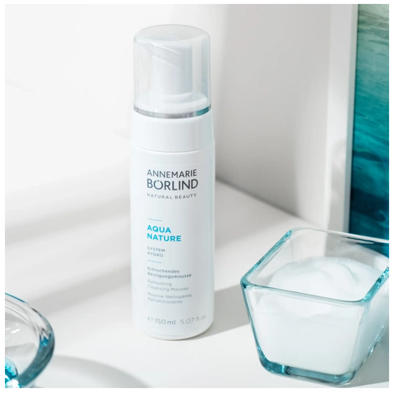 ANNEMARIE BÖRLIND AQUANATURE Erfrischendes Reinigungsmousse 150 ml