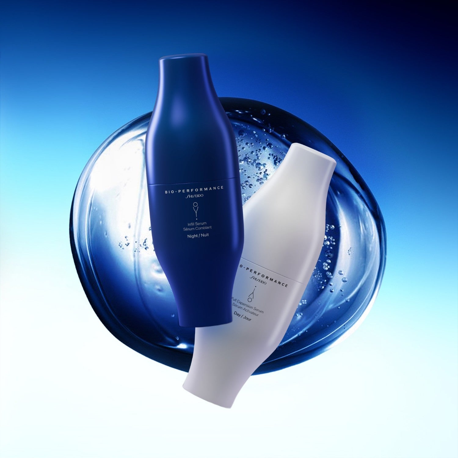 Shiseido Bio-Performance Skin Filler – 2 x 30 ml (Tag & Nacht Serum)